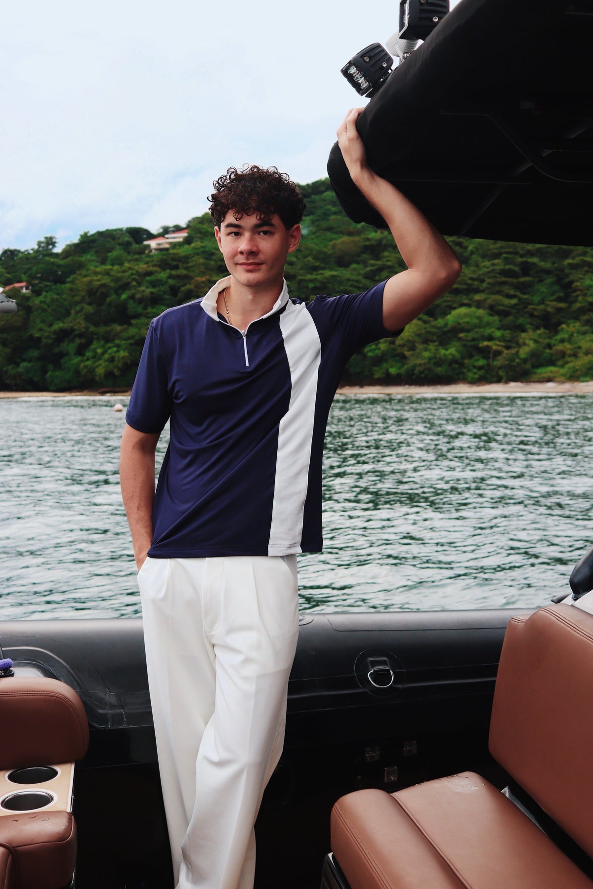 The Monaco in Oxford Blue
