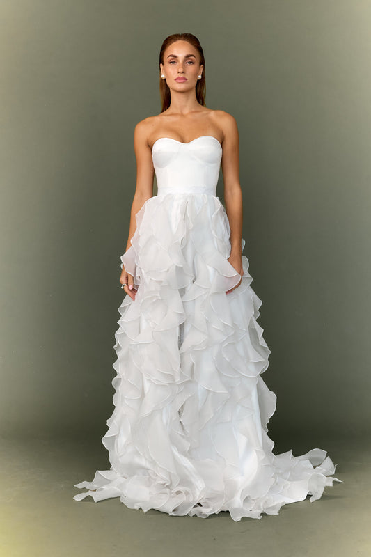 Calanthe Organza Bridal Gown