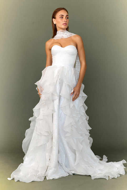 Calanthe Organza Bridal Gown