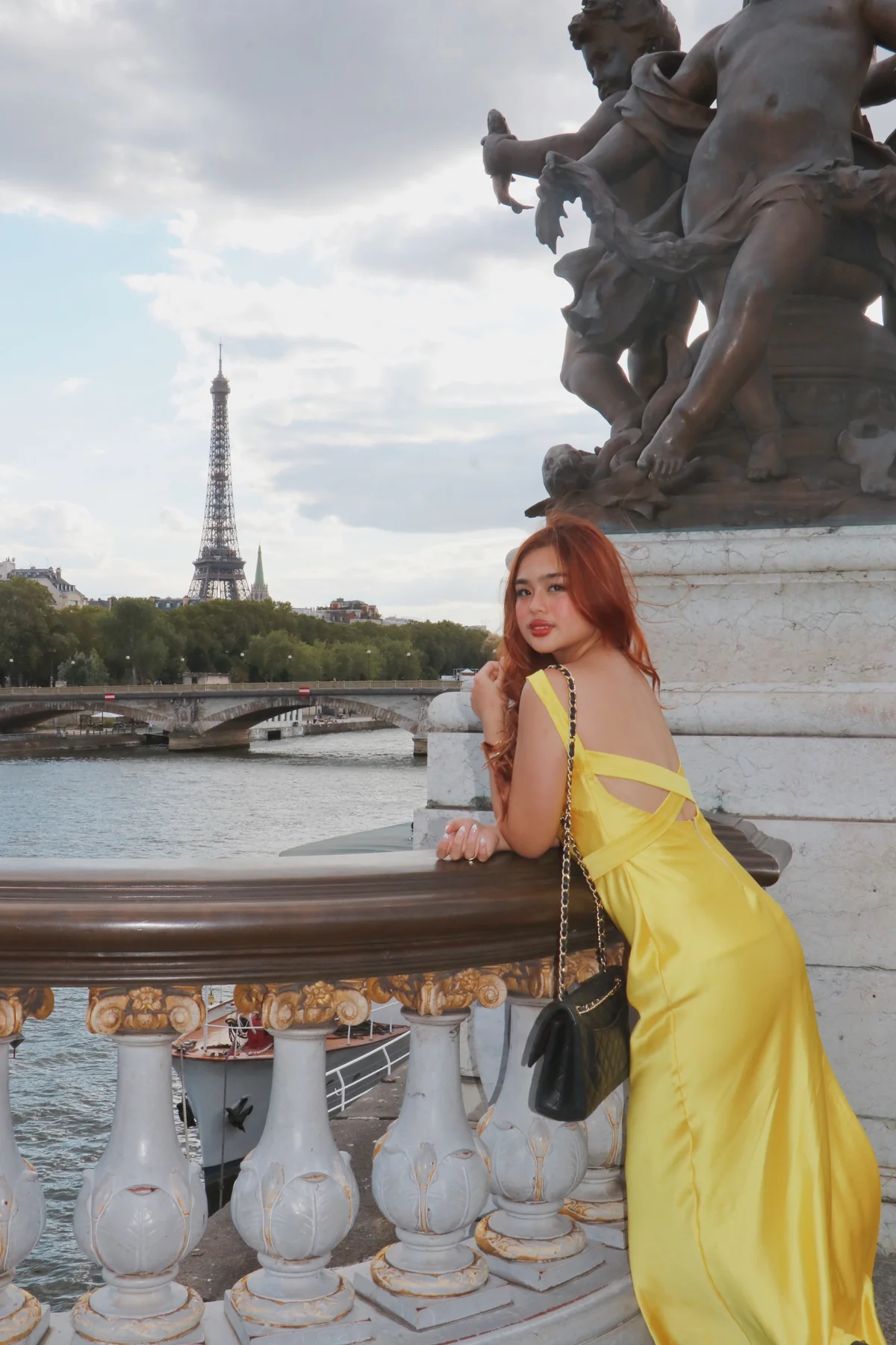 Apogée de Taj dress in Paris
