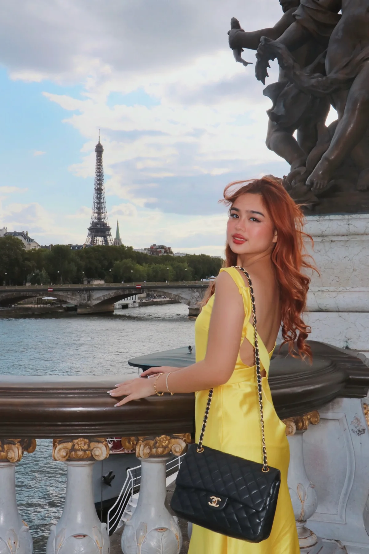 Apogée de Taj dress in Paris