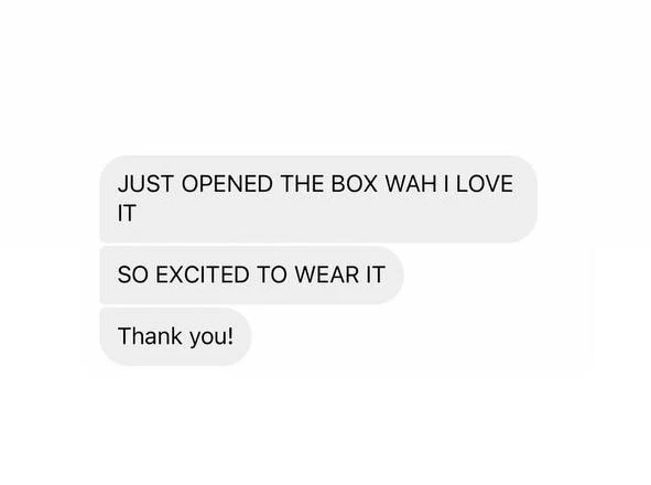 Testimonial screenshot