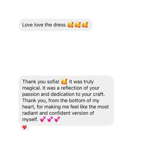 Testimonial screenshot