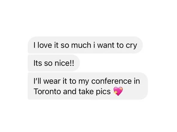 Testimonial screenshot