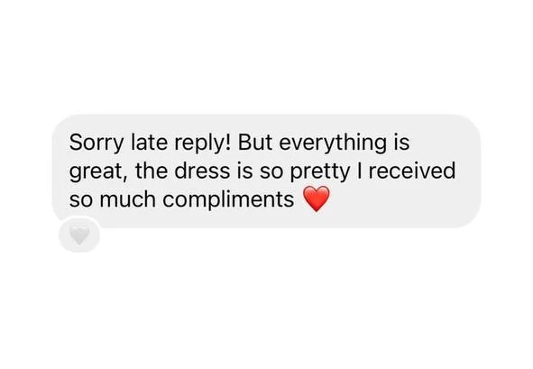 Testimonial screenshot