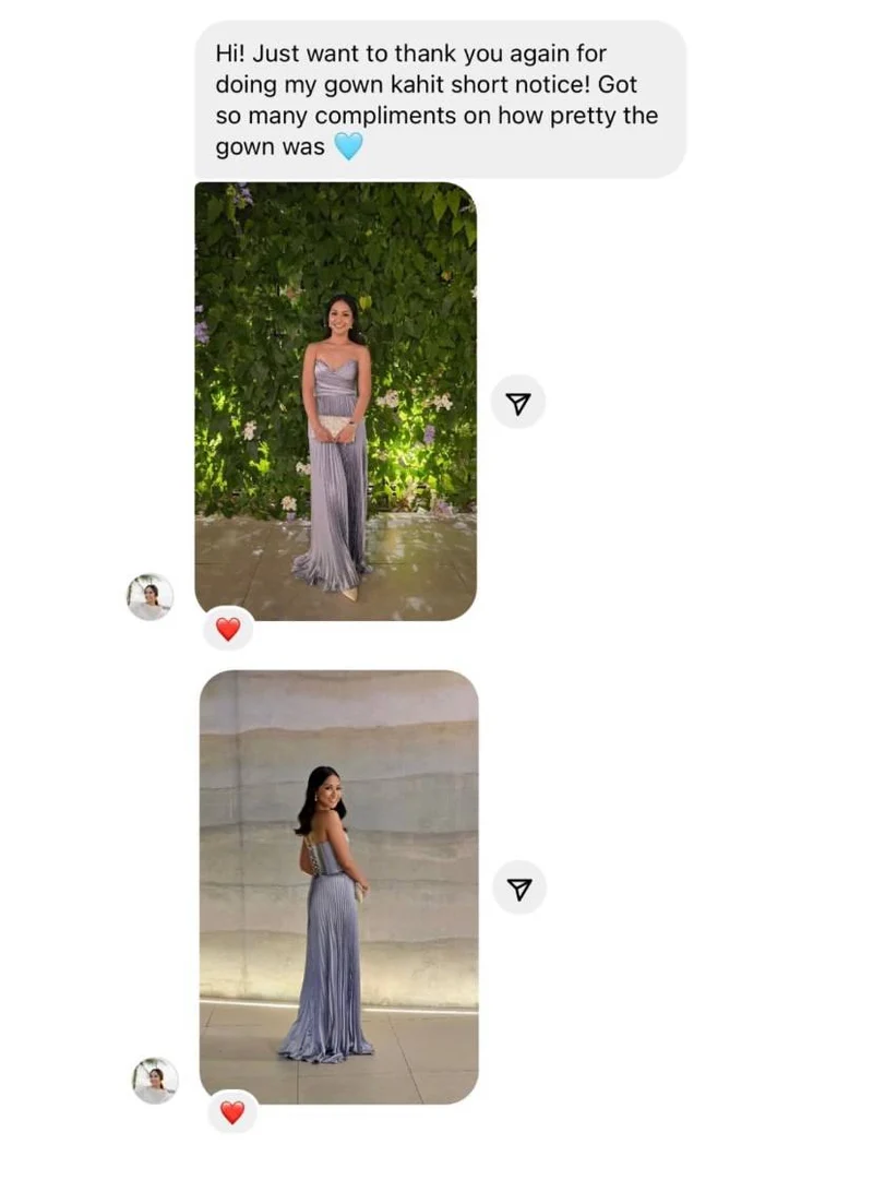 Testimonial screenshot