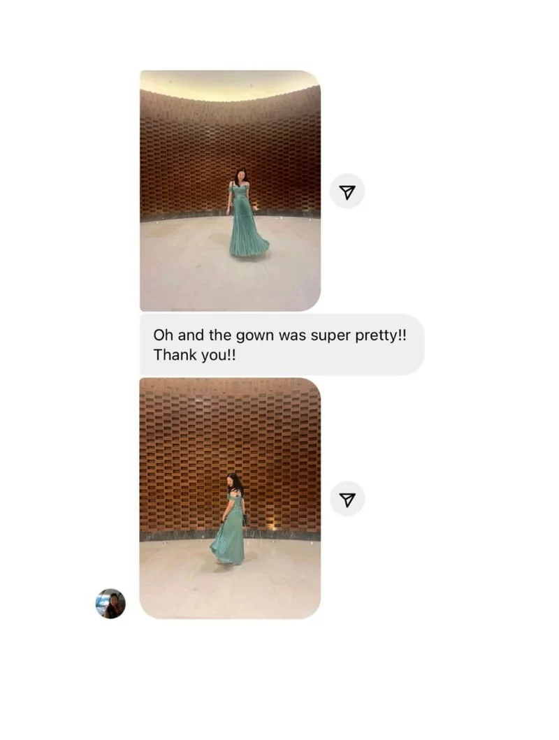 Testimonial screenshot