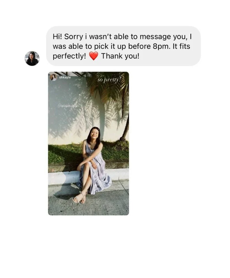 Testimonial screenshot