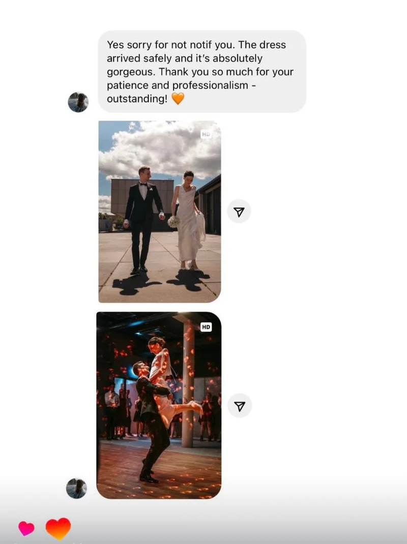 Testimonial screenshot