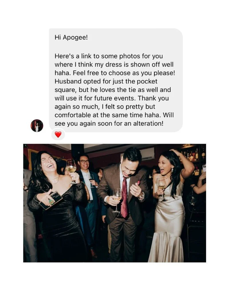 Testimonial screenshot