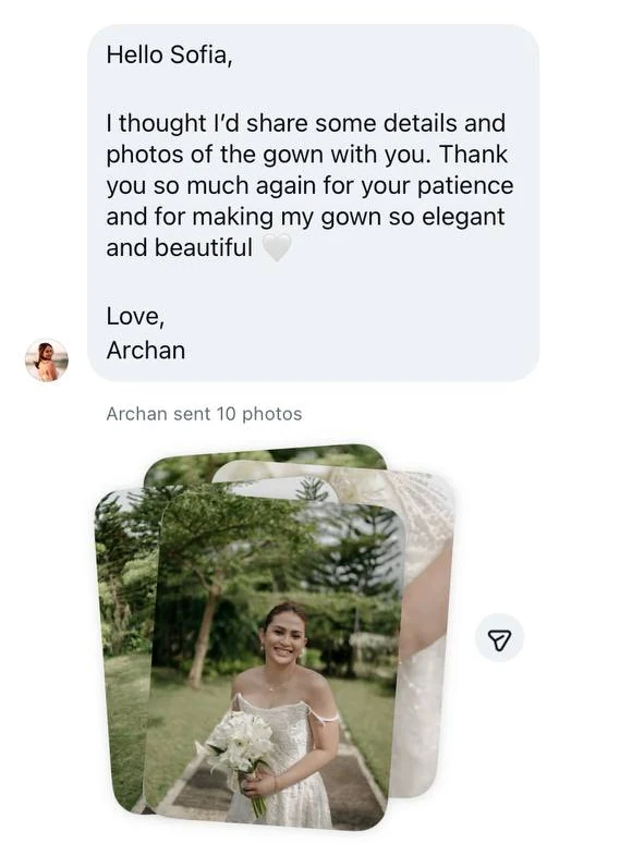 Testimonial screenshot