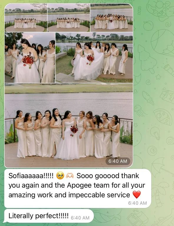 Testimonial screenshot