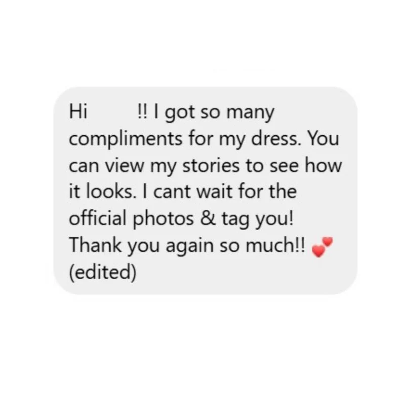 Testimonial screenshot