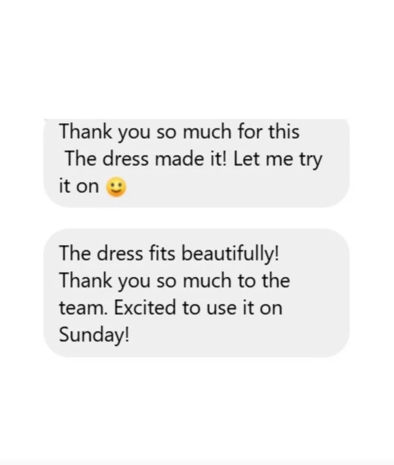 Testimonial screenshot