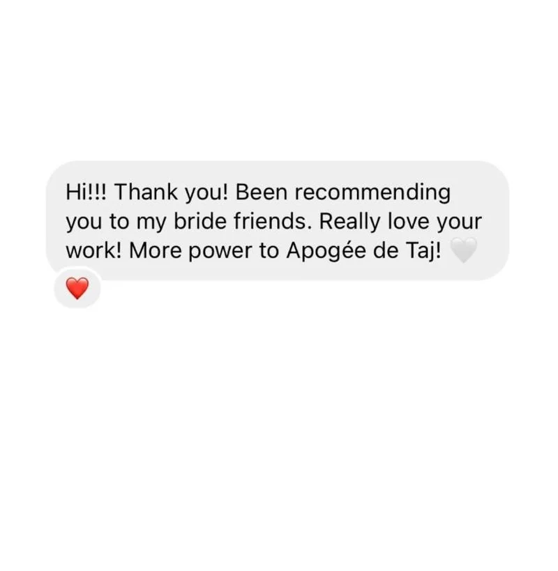 Testimonial screenshot