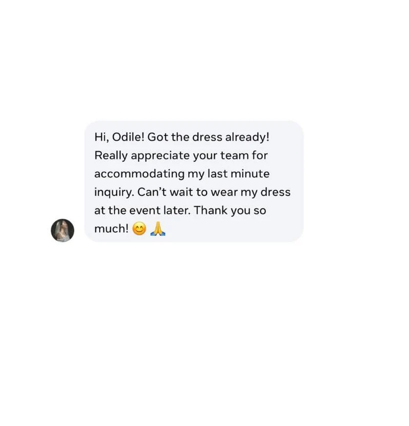 Testimonial screenshot