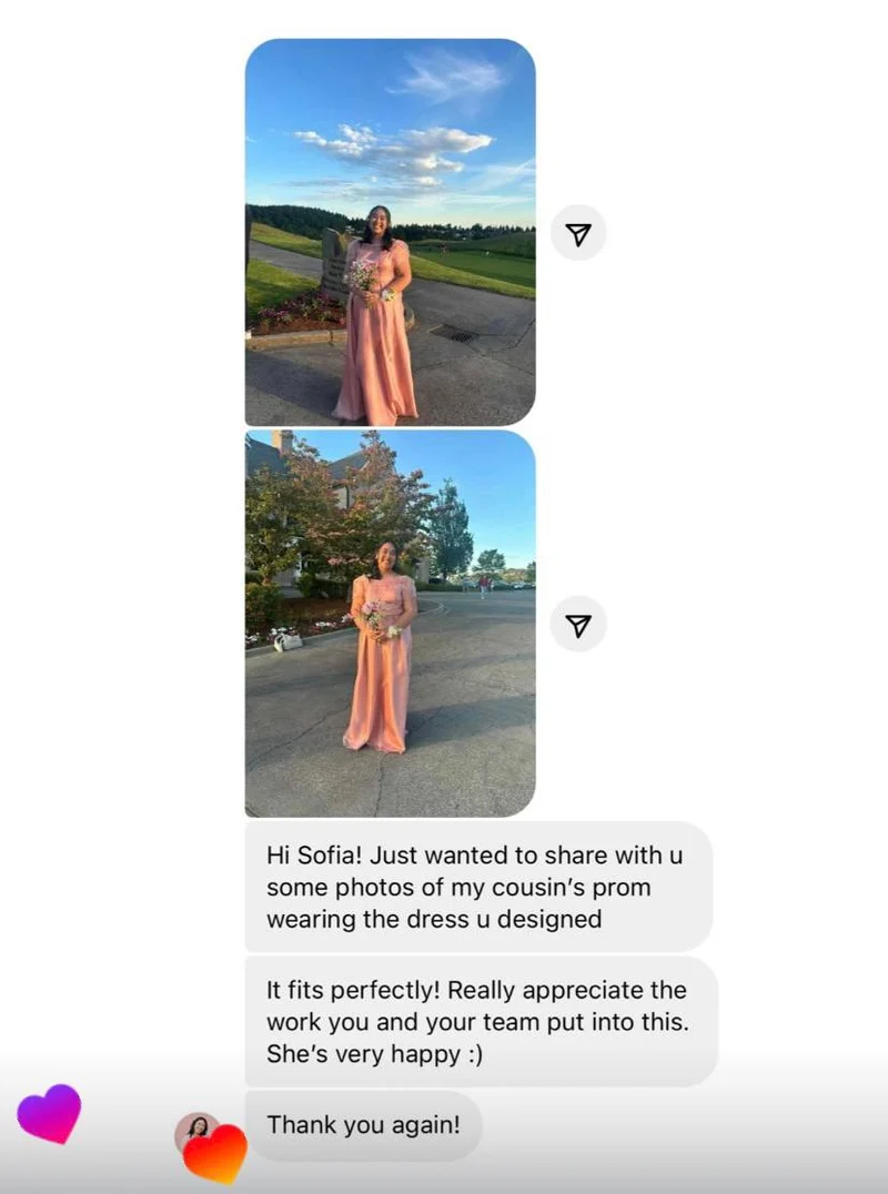 Testimonial screenshot