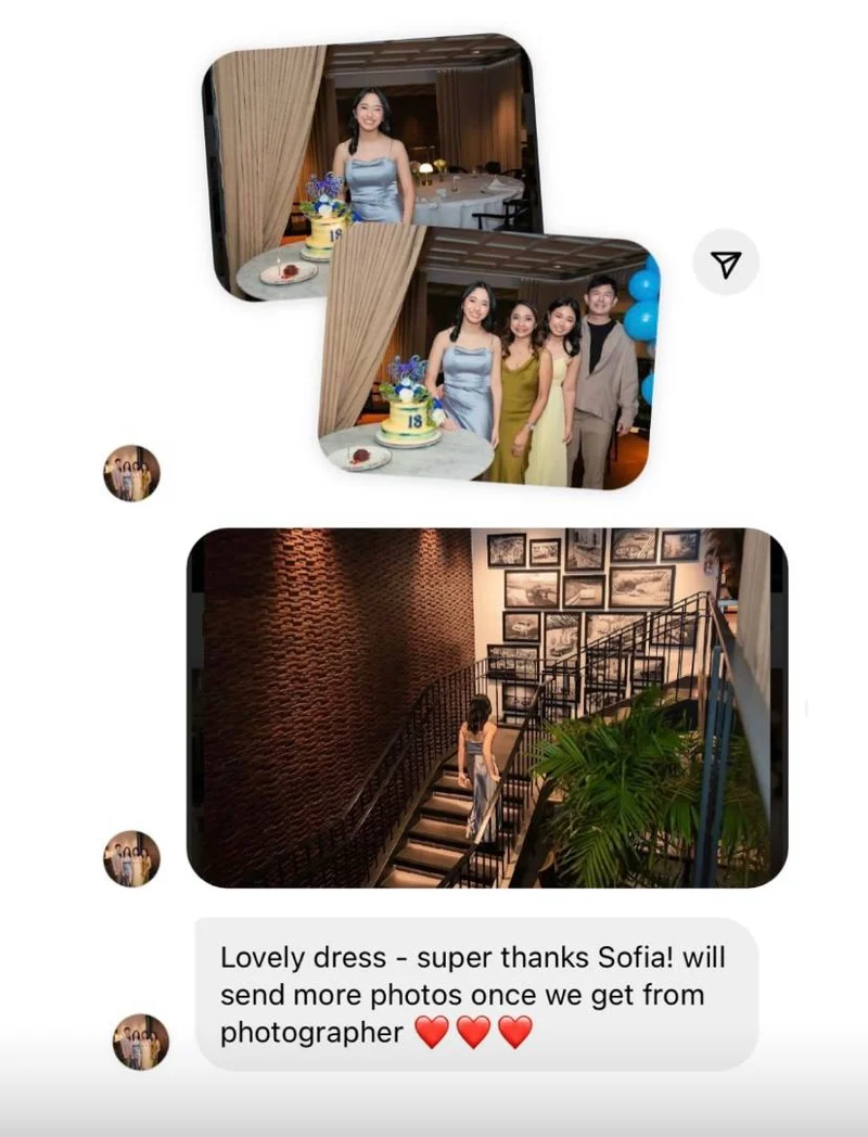 Testimonial screenshot