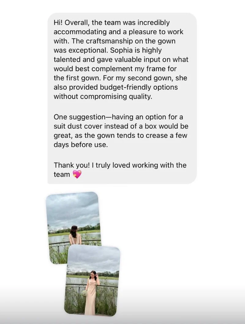 Testimonial screenshot